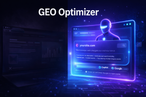 GEO Optimizer audit score interface" 