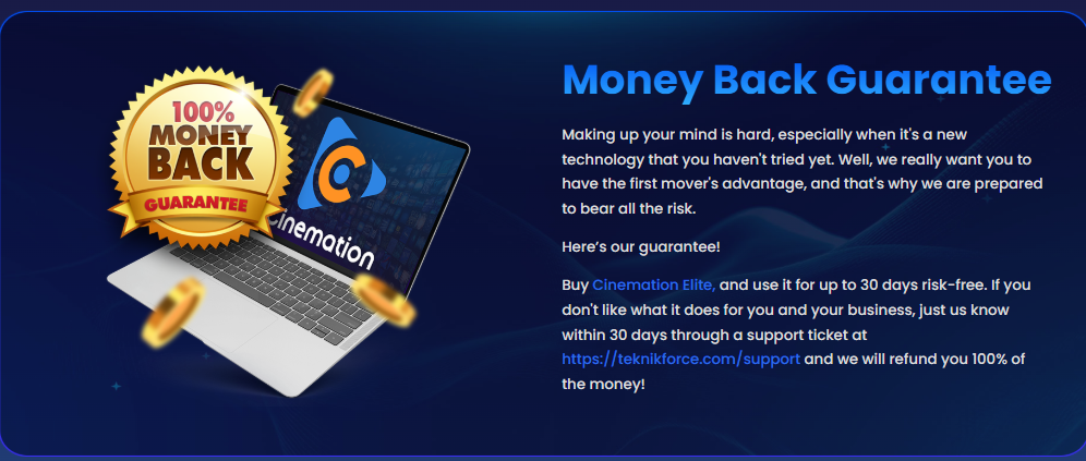 Cinemation pricing plans