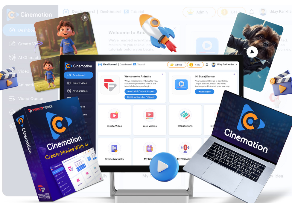 Cinemation review dasbord 