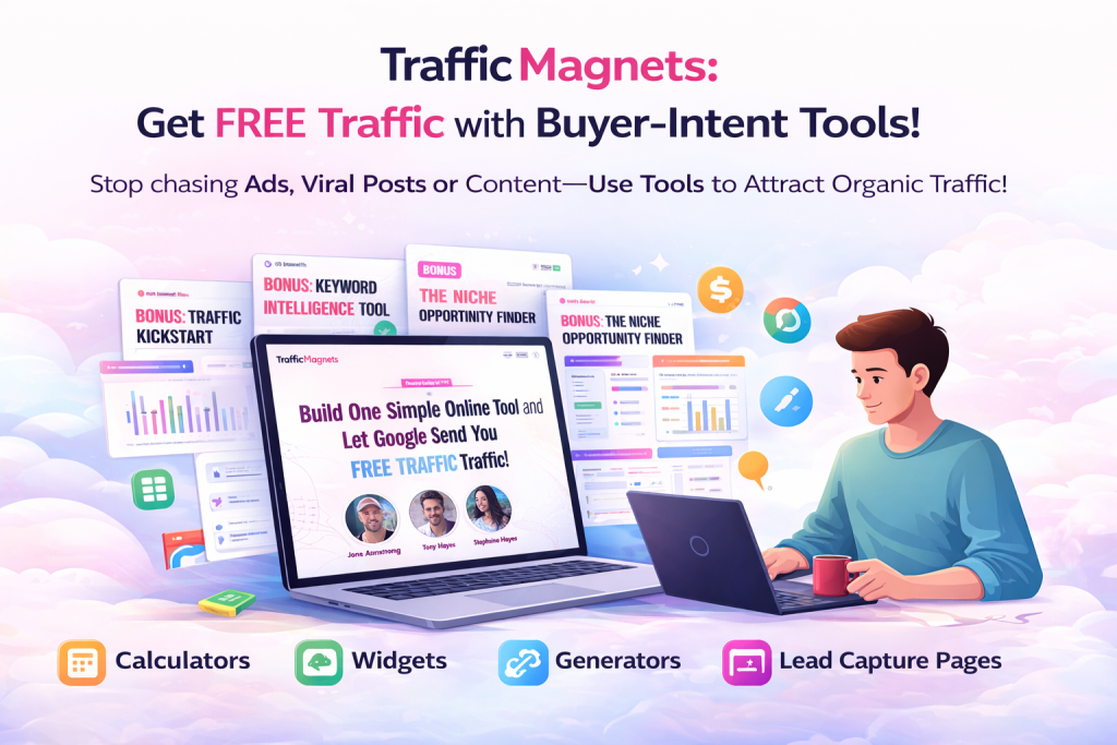 Traffic Magnets tool builder dashboard review