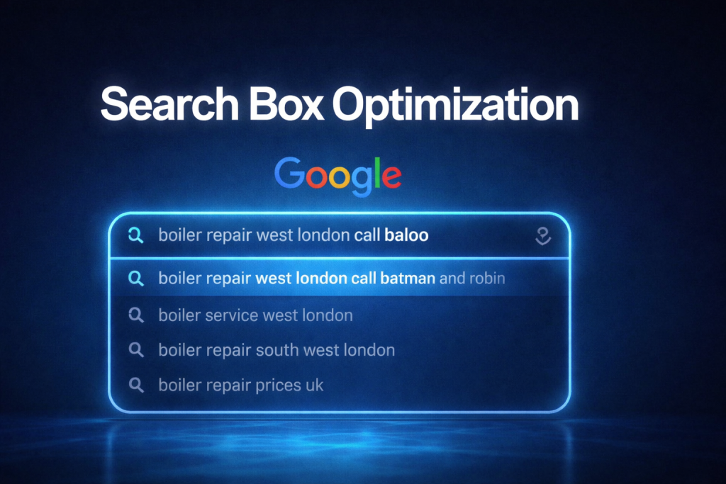 Search Box Optimization Secrets Review autocomplete ranking  